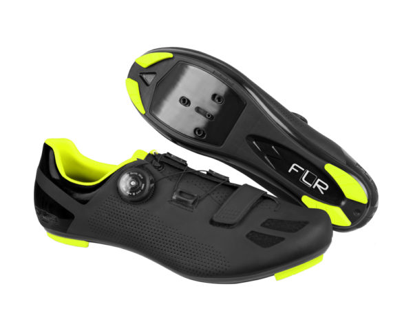 Silniční tretry FLR F11 Black/Neon Yellow  - 44 - Image 3