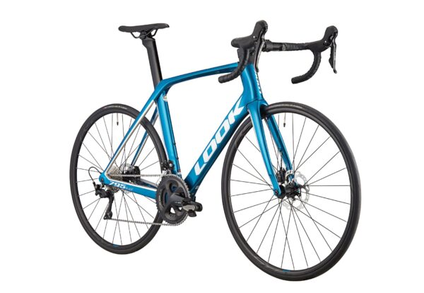 LOOK 795 Blade Disc Metallic Blue Silver Glossy 105 Shimano - XS - Image 2