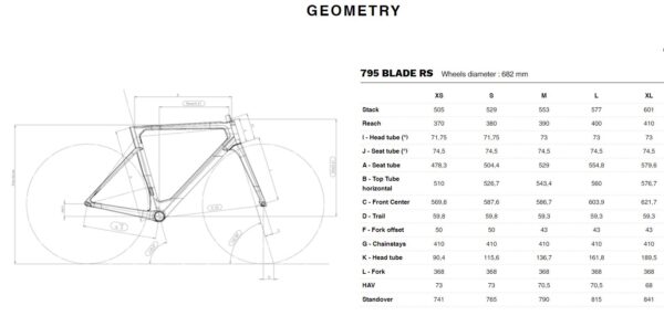 LOOK 795 Blade 2 RS Disc Grey Nardo Satin / Black Glossy AFM - XL - Image 3