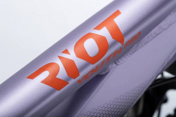 GHOST Riot Youth Pro 27,5 Grey Purple/Black Matt - Image 3